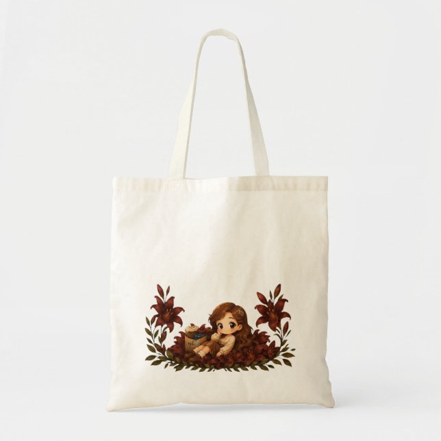 Tote Bag Kawaii Zodiac Neos Vierge (Devant)
