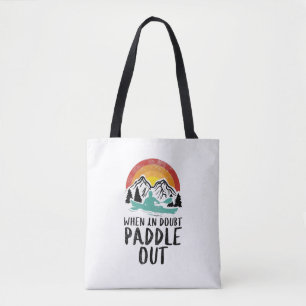 Tote Bag Kayaking Nature