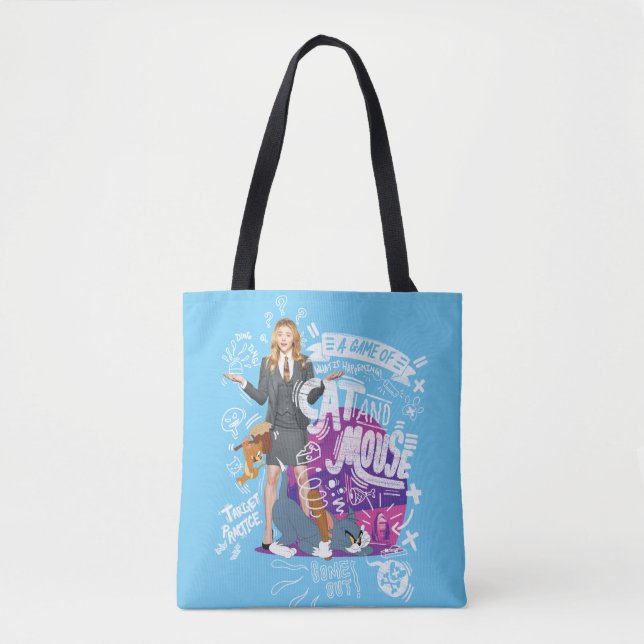 Tote Bag Kayla, Tom & Jerry - A Game of Cat And Mouse (Devant)