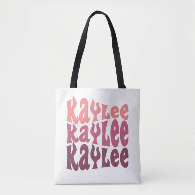 Tote Bag Kaylee Name Personalized Gift (Devant)