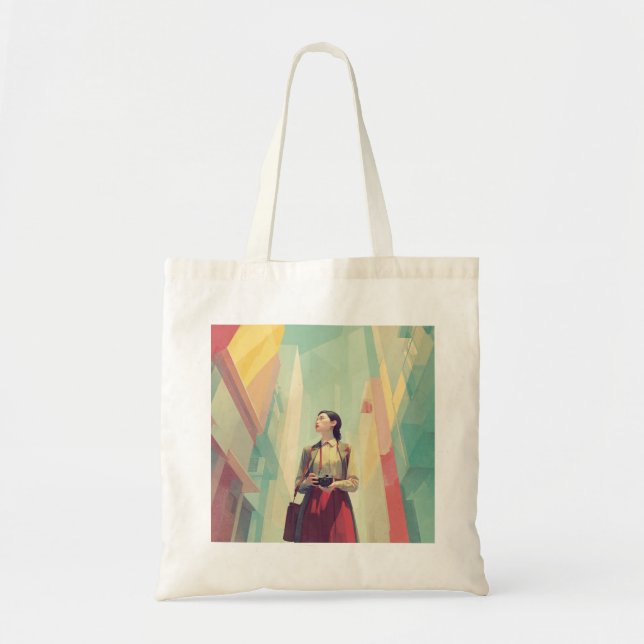 Tote bag Kazuko photographe (Devant)