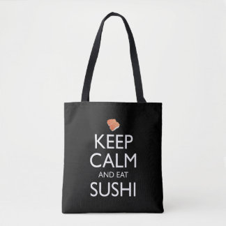 Tote Bag Keep Calm And Eat Sushi