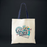 Tote Bag Keep It Retro – Vintage 80s Style Retro<br><div class="desc">A bold retro typography design featuring the phrase “Keep It Retro” with vibrant geometric shapes and an 80s-inspired color palette. Perfect for lovers of vintage aesthetics, nostalgic fashion, and classic retro vibes.</div>