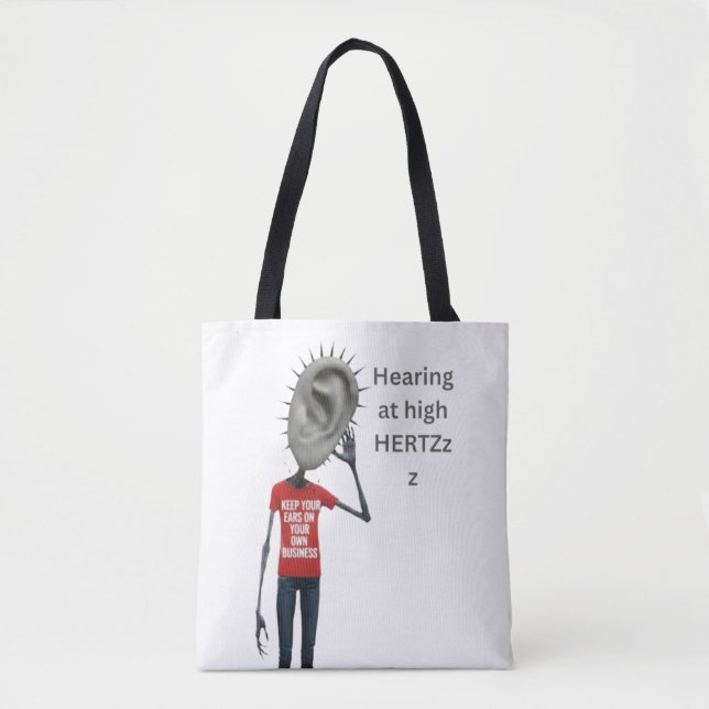 Tote Bag Keep your ears on your own business (Devant)