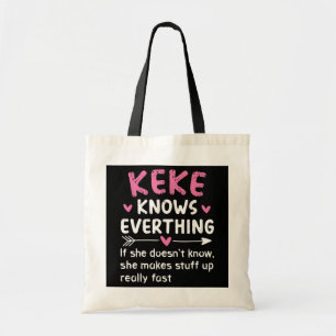 Tote Bag Keke sait tout Vintage fête des mères