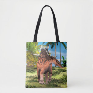 Tote Bag Kentrosaurus Dinosaure Jungle Art Préhistorique