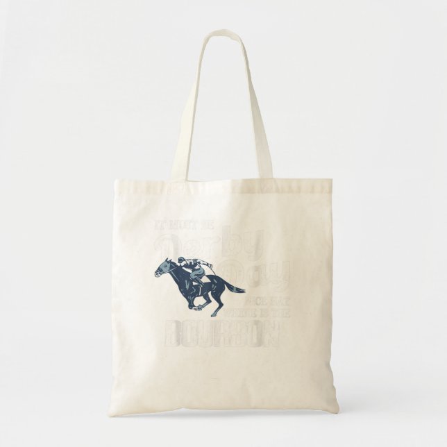 Tote Bag Kentucky Horse Racing Mint Juleps Drôle Derby Day (Devant)