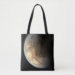 Tote Bag Kepler-186f Orbitant Une Étoile Éloignée.