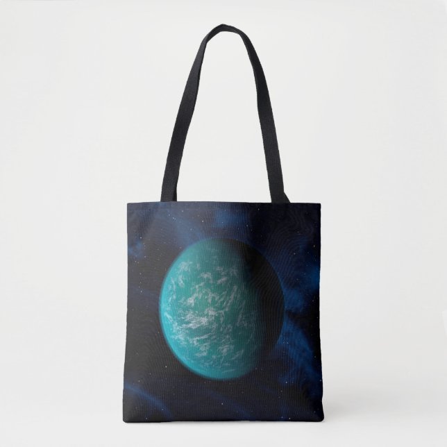 Tote Bag Kepler 22b, Une planète extra-solaire. (Devant)