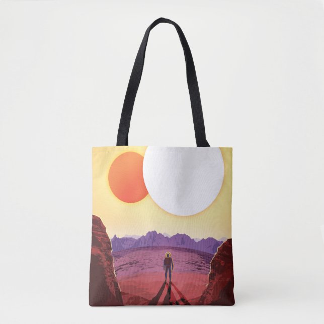 Tote Bag Kepler Space Voyage Destination Planète Aventure (Devant)