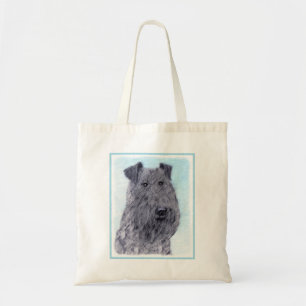 Tote Bag Kerry Blue Terrier peinture mignonne Chien d'origi