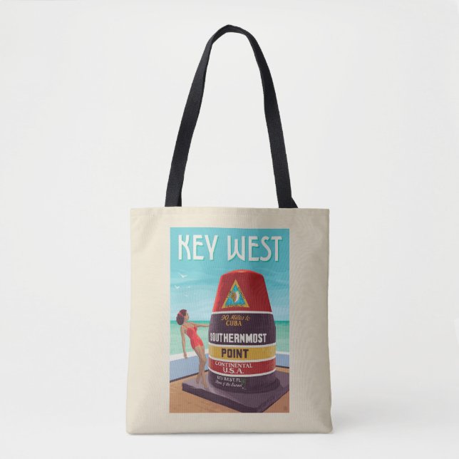 Tote Bag Key West | Floride (Devant)