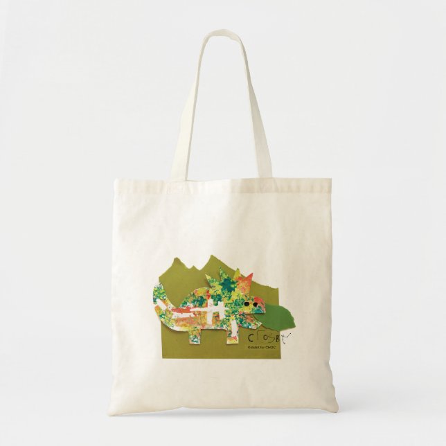 Tote Bag KidsArt pour CHOC - Dino Roar (Devant)
