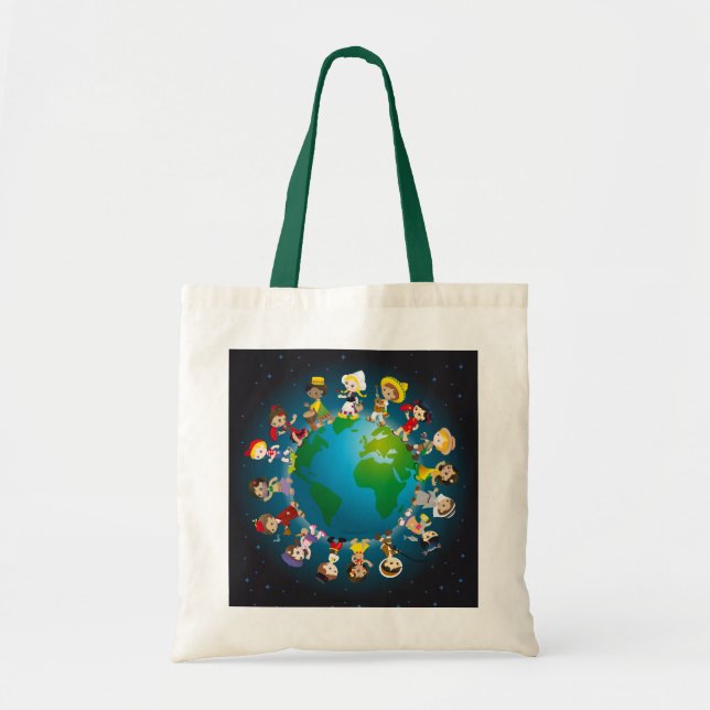 Tote Bag Kidz du monde (Devant)