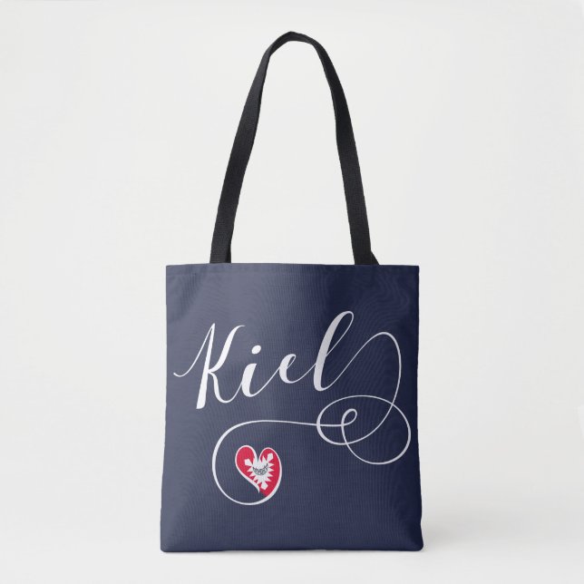 Tote Bag Kiel Heart Grocery Bag, Allemagne (Devant)