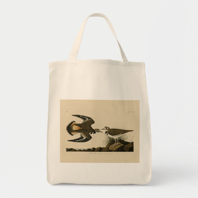 Tote Bag Kildeer Plover (Killdeer) Audubon Birds of America (Devant)