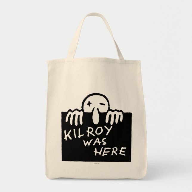 Tote Bag Kilroy était ici (Devant)