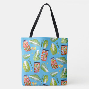 Tote Bag Kimchi Ingrédients Chou d'eau de chou épicé