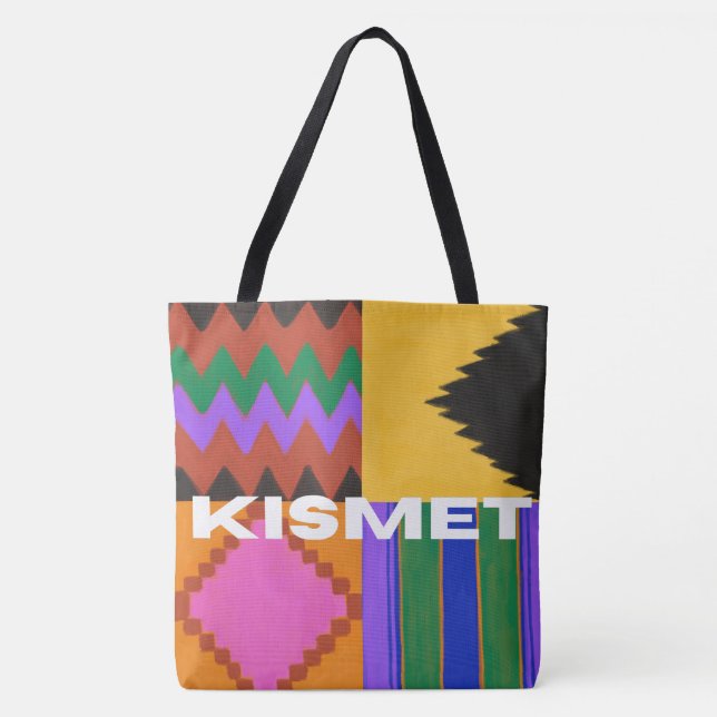 Tote Bag Kimset Kente (Devant)