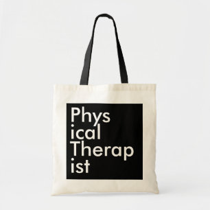Tote Bag Kinésithérapeute Black Square