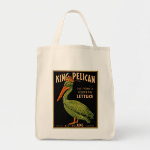Tote Bag King Pelican Brand Lettuce