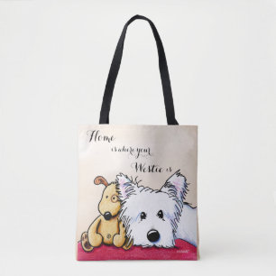 Tote Bag KiniArt Ditto et Pudge