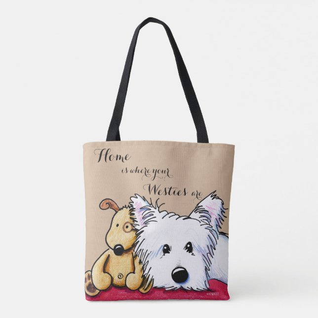 Tote Bag KiniArt Ditto et Pudge 2 (Dos)