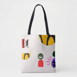 Tote Bag Kismet abstrait