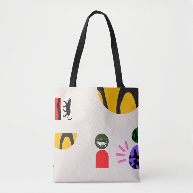 Tote Bag Kismet abstrait (Devant)
