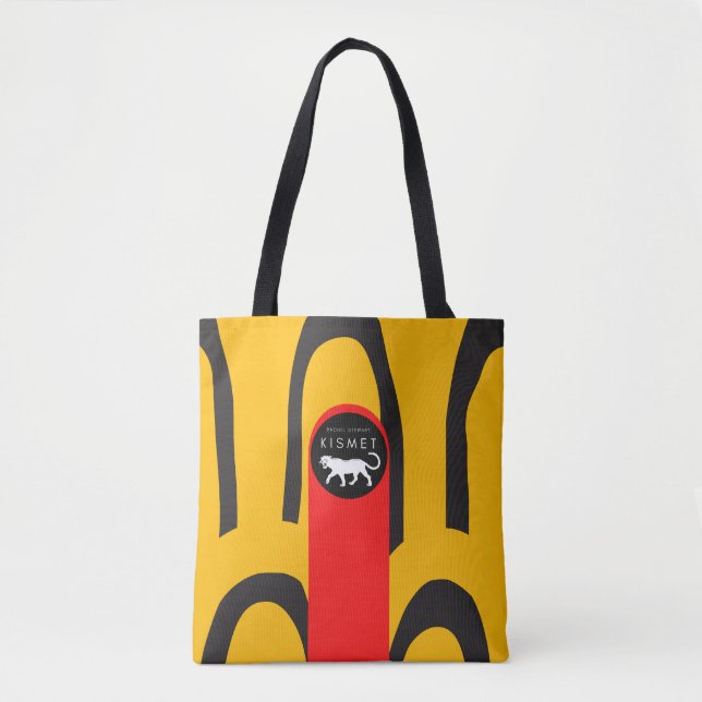 Tote Bag Kismet jaune (Devant)