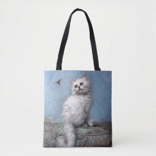 Tote Bag Kitten et Bee, Carl Kahler