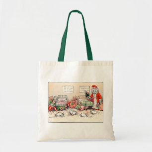 Tote Bag Kittens et Père Noël Cat, Louis Wain Fourre-tout