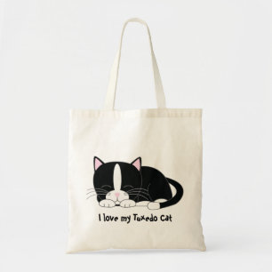 Tote Bag Kitty somnolent {smoking}