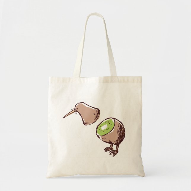 Tote Bag Kiwi bird (Devant)
