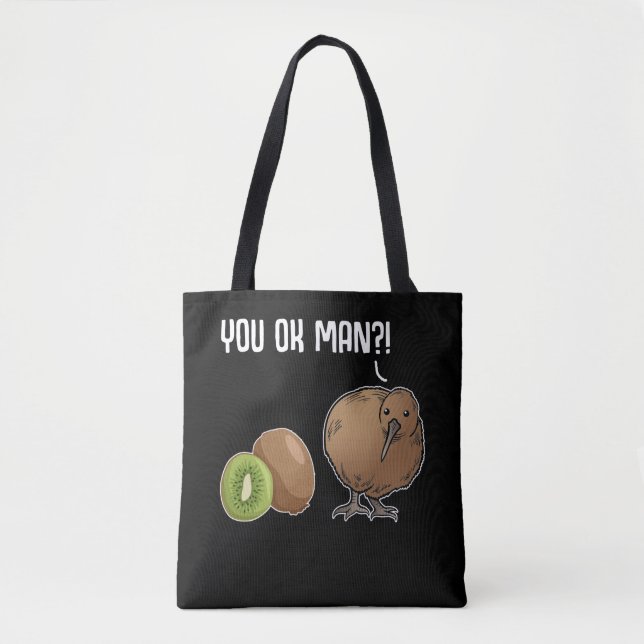 Tote Bag Kiwi Plaisanterie Oiseau Fruit Animal Kiwi (Devant)