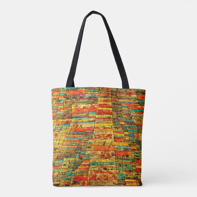 Tote Bag Klee - Autoroute et voies d'accès (Dos)