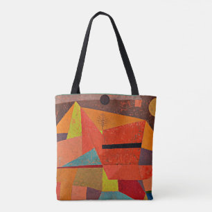 Tote Bag Klee - Joyful Mountain Landcape