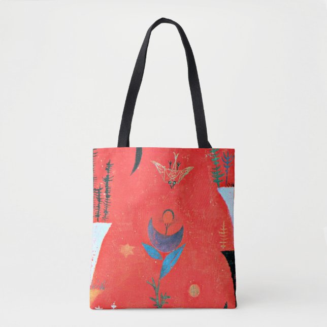 Tote Bag Klee - Mythe des fleurs (Devant)