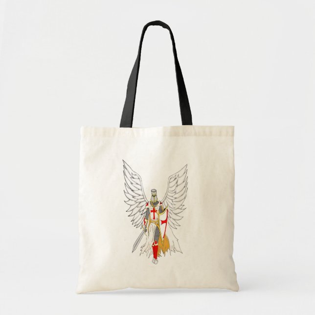 Tote Bag Knights Templar Angel (Devant)