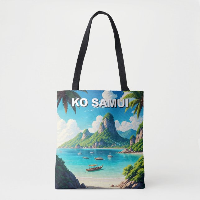 Tote Bag Ko Samui Thaïlande (Devant)
