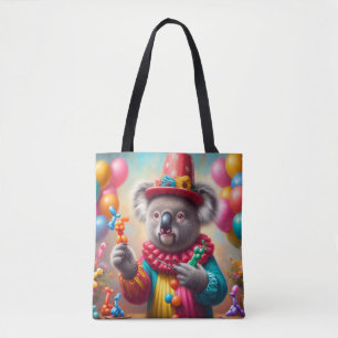 Tote Bag Koala Clown