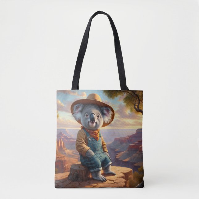 Tote Bag Koala Grand Canyon (Devant)
