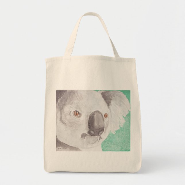 Tote Bag Koala I Épicerie Fourre-tout (Devant)