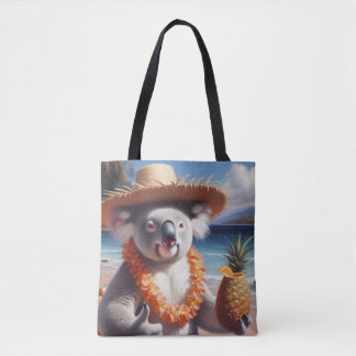Tote Bag Koala Luau
