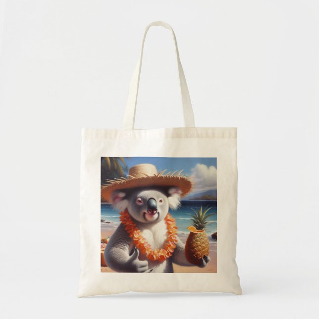 Tote Bag Koala Luau (Devant)