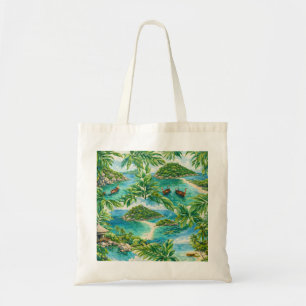 Tote Bag Koh Tao Thaïlande Île Tropicale Plage de snorkelin