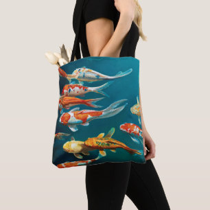 Tote Bag Koi Ballet -