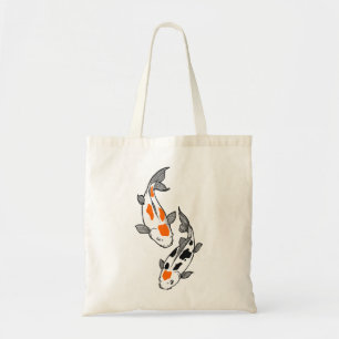 Tote Bag Koi Fish
