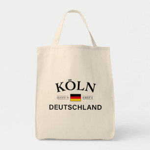 Tote Bag Koln (Cologne) Deutschland coordonne allemand