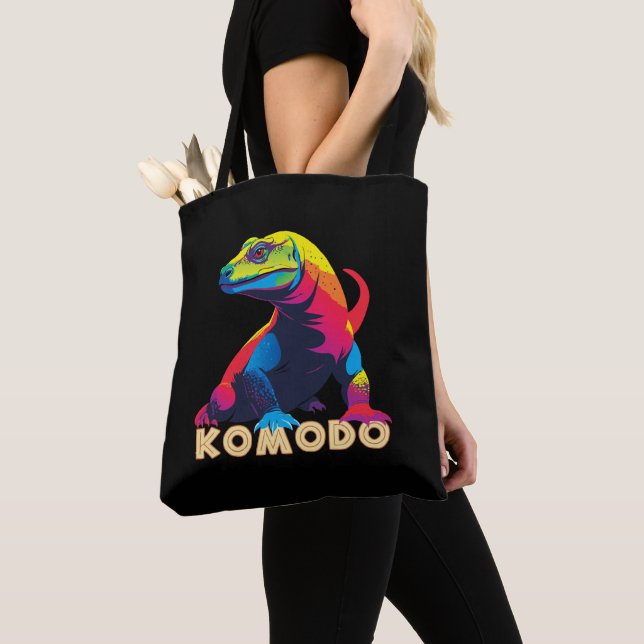 Tote Bag Komodo Dragon (De près)